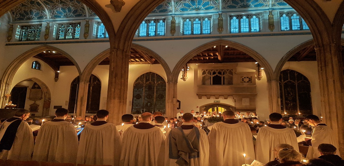An evening music event